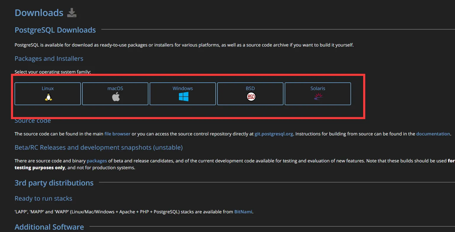 PostgresSQL安装教程