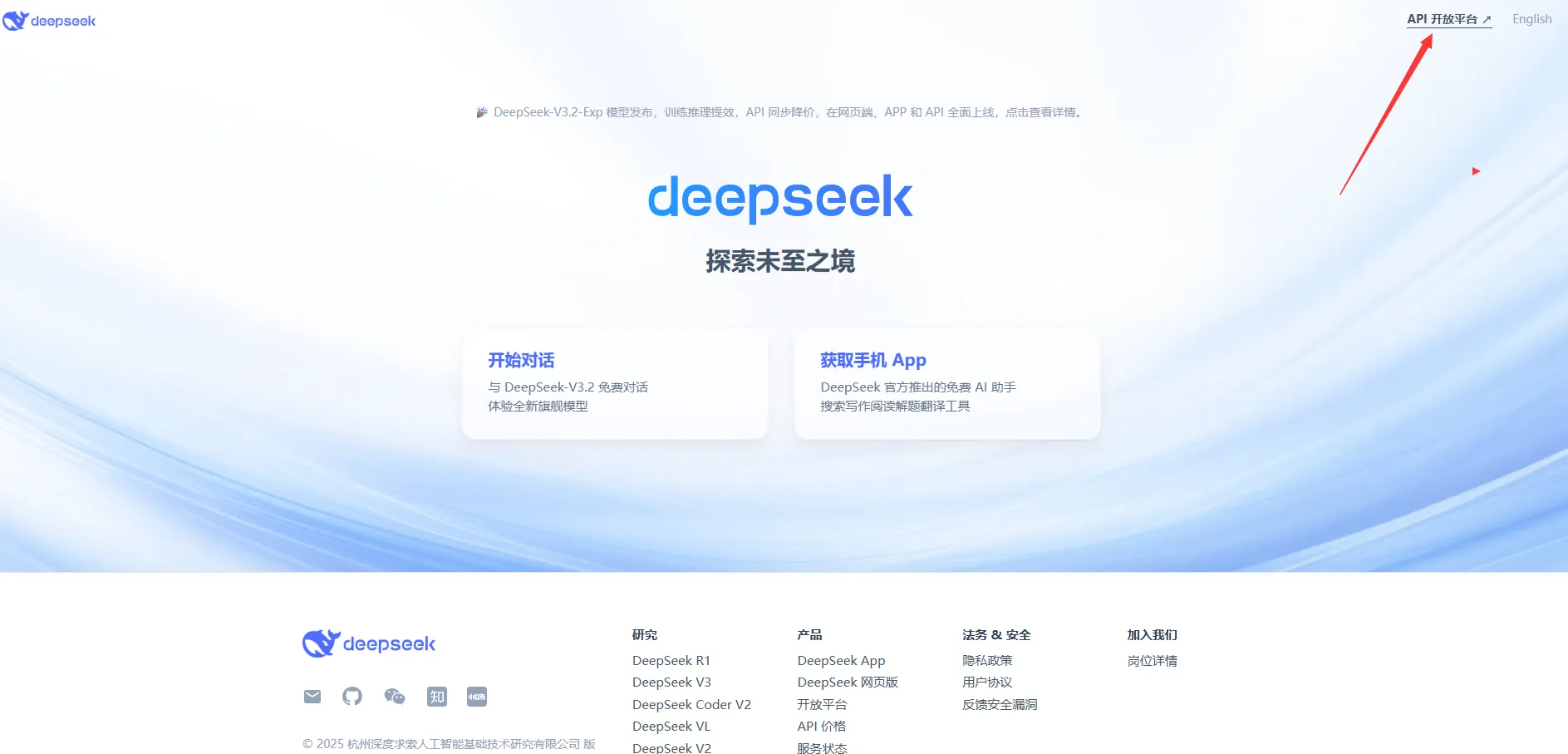 deepSeek API Key