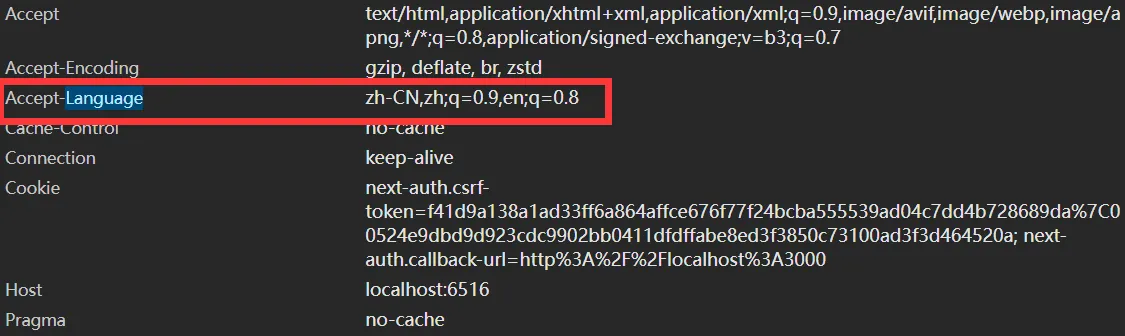 Accept-Language